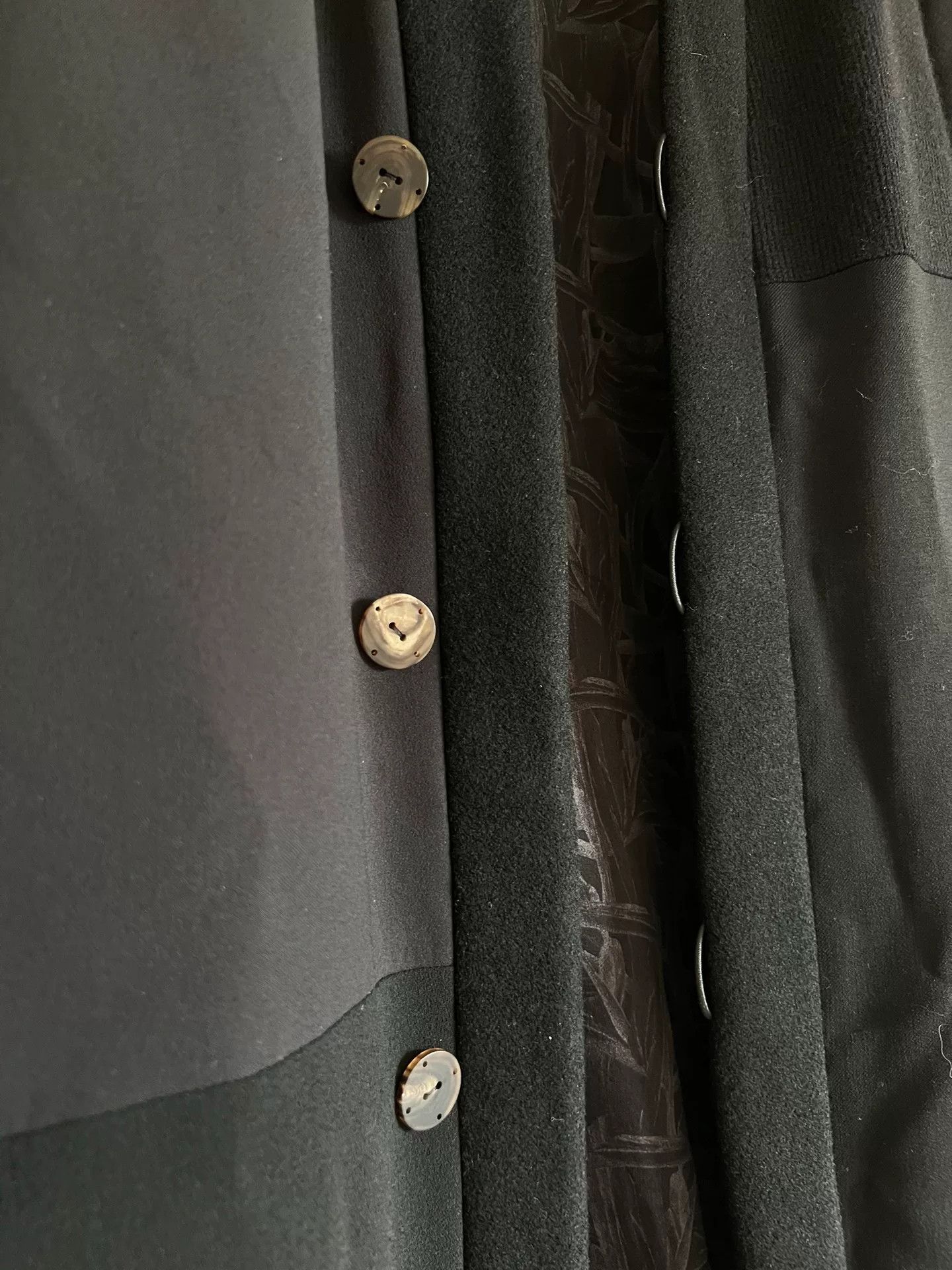 Devoa Devoa Wool Long Coat with Buttons Size US M / EU 48-50 / 2 - 6 Thumbnail
