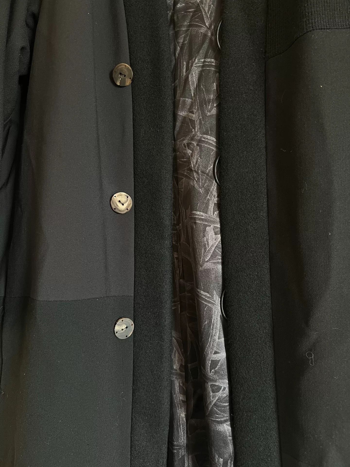 Devoa Devoa Wool Long Coat with Buttons Size US M / EU 48-50 / 2 - 5 Thumbnail