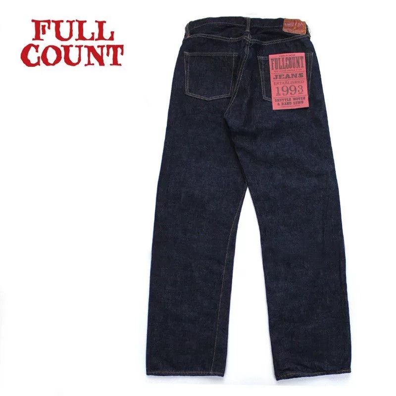 Full Count & Co. FULLCOUNT Wide Denim Trousers 13.7oz Size US 36 / EU 52 - 5 Thumbnail
