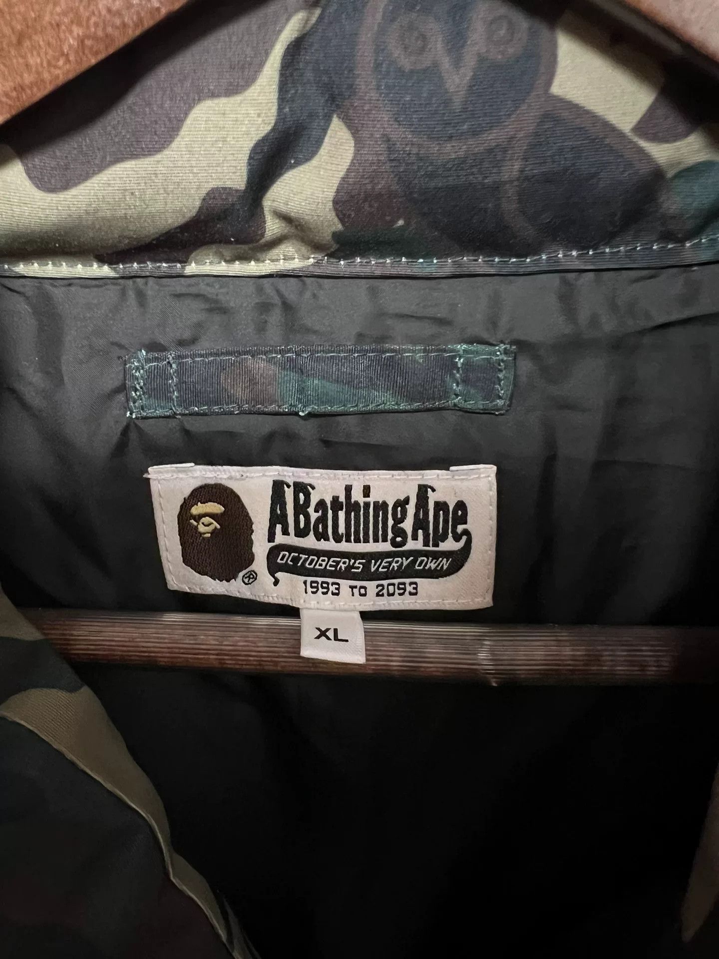 Bape BAPE BAPExOVO Camouflage Puffer Vest Size US XL / EU 56 / 4 - 3 Thumbnail