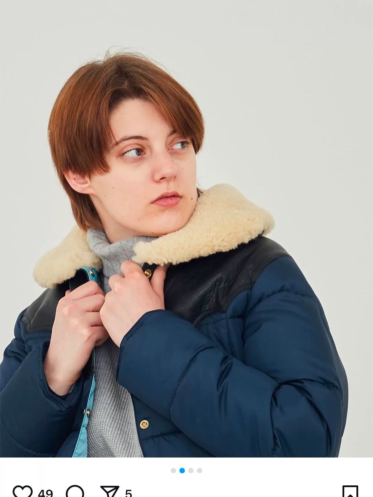 Nigel Cabourn Classic Women's Down Jacket by Nigel Cabourn Size M / US 6-8 / IT 42-44 - 6 Thumbnail