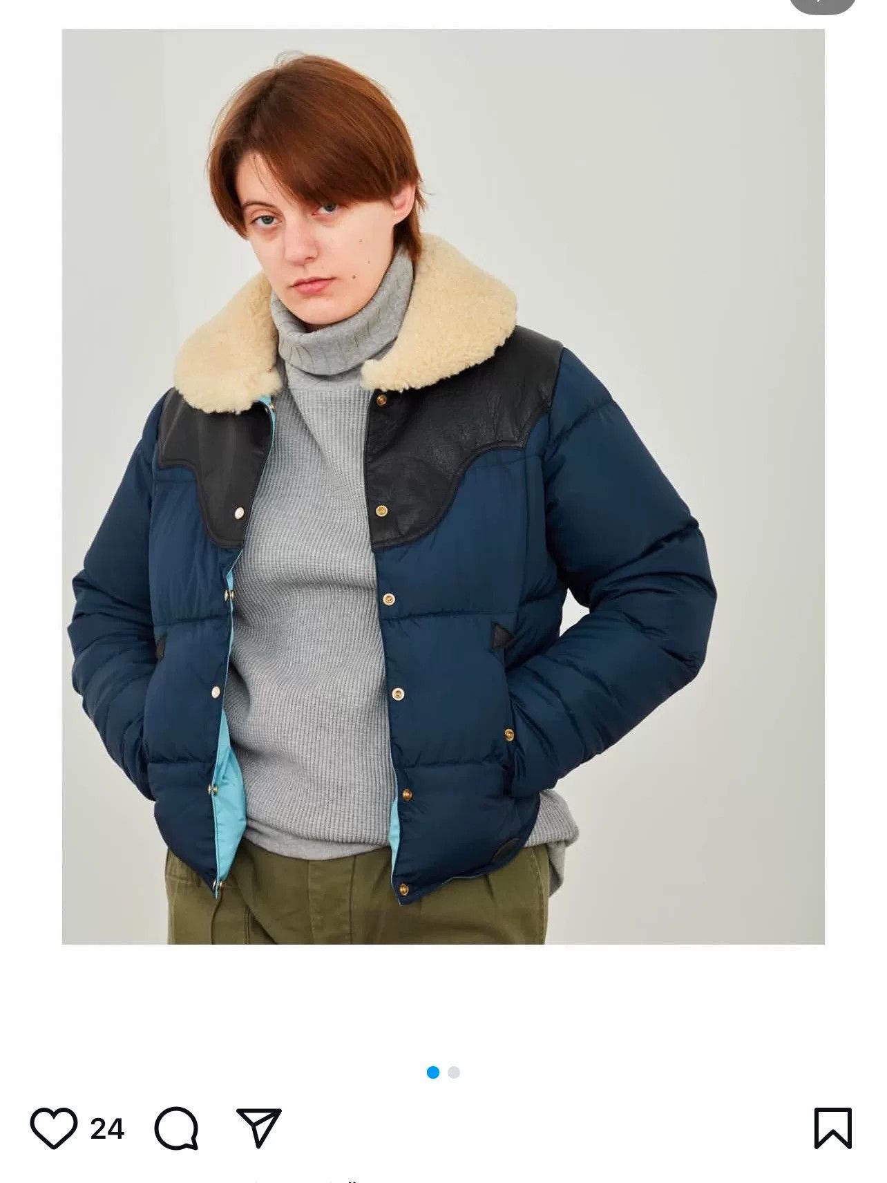 Nigel Cabourn Classic Women's Down Jacket by Nigel Cabourn Size M / US 6-8 / IT 42-44 - 5 Thumbnail