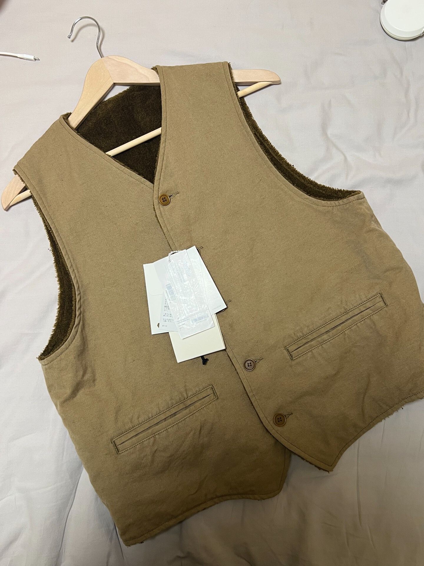 Visvim VISVIM Civilian Deck Vest in Khaki Size US M / EU 48-50 / 2 - 6 Thumbnail