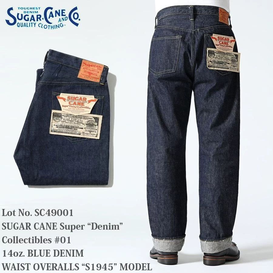 Sugar Cane Sugar Cane 1945 Straight Denim Jeans Size US 34 / EU 50 - 7 Thumbnail