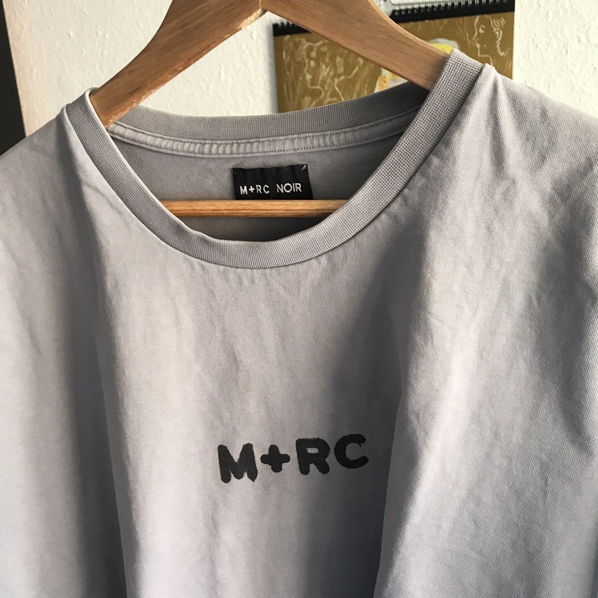 【関税込】新作◆M+RC NOIR◆ボックス ロゴ ステッチ Tシャツ 関税込】新作◇M+RC NOIR マルシェノア◇BIG ロゴ Tシャツ 4色