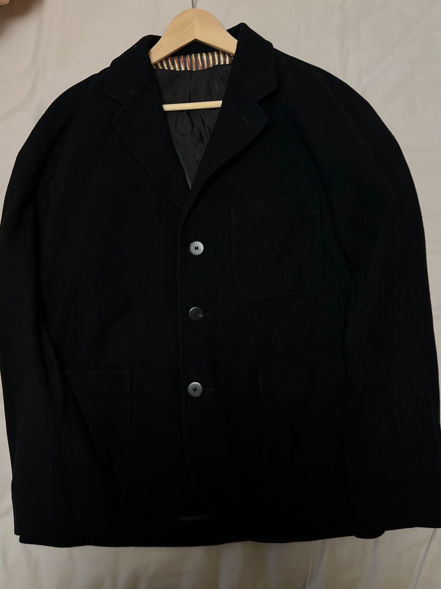 Visvim Visvim 21AW Falkland Black Wool Blazer Size M / US 6-8 / IT 42-44 - 3 Thumbnail