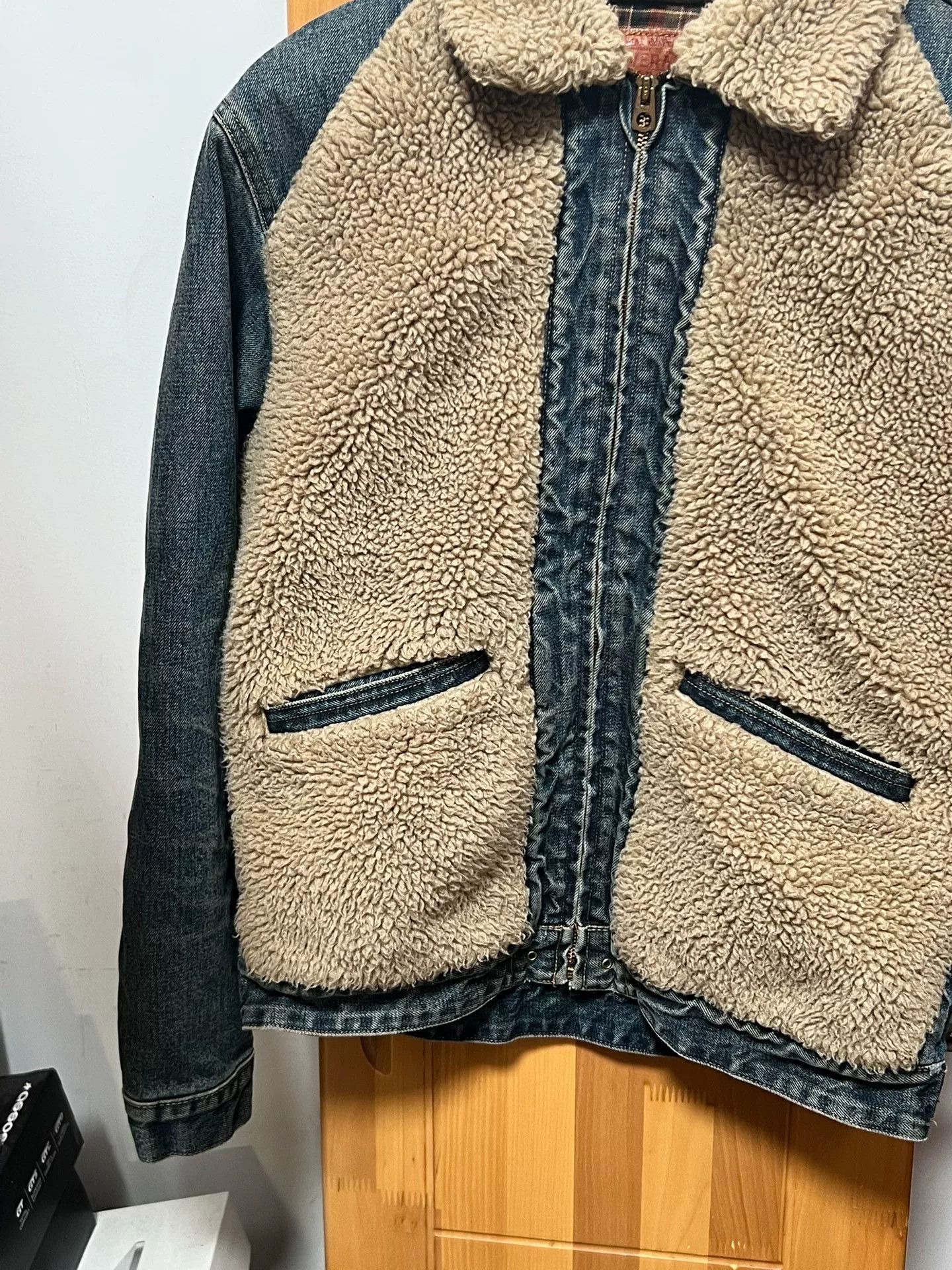 RRL Ralph Lauren RRL Grizzly Indigo Denim Jacket Size US M / EU 48-50 / 2 - 2 Thumbnail