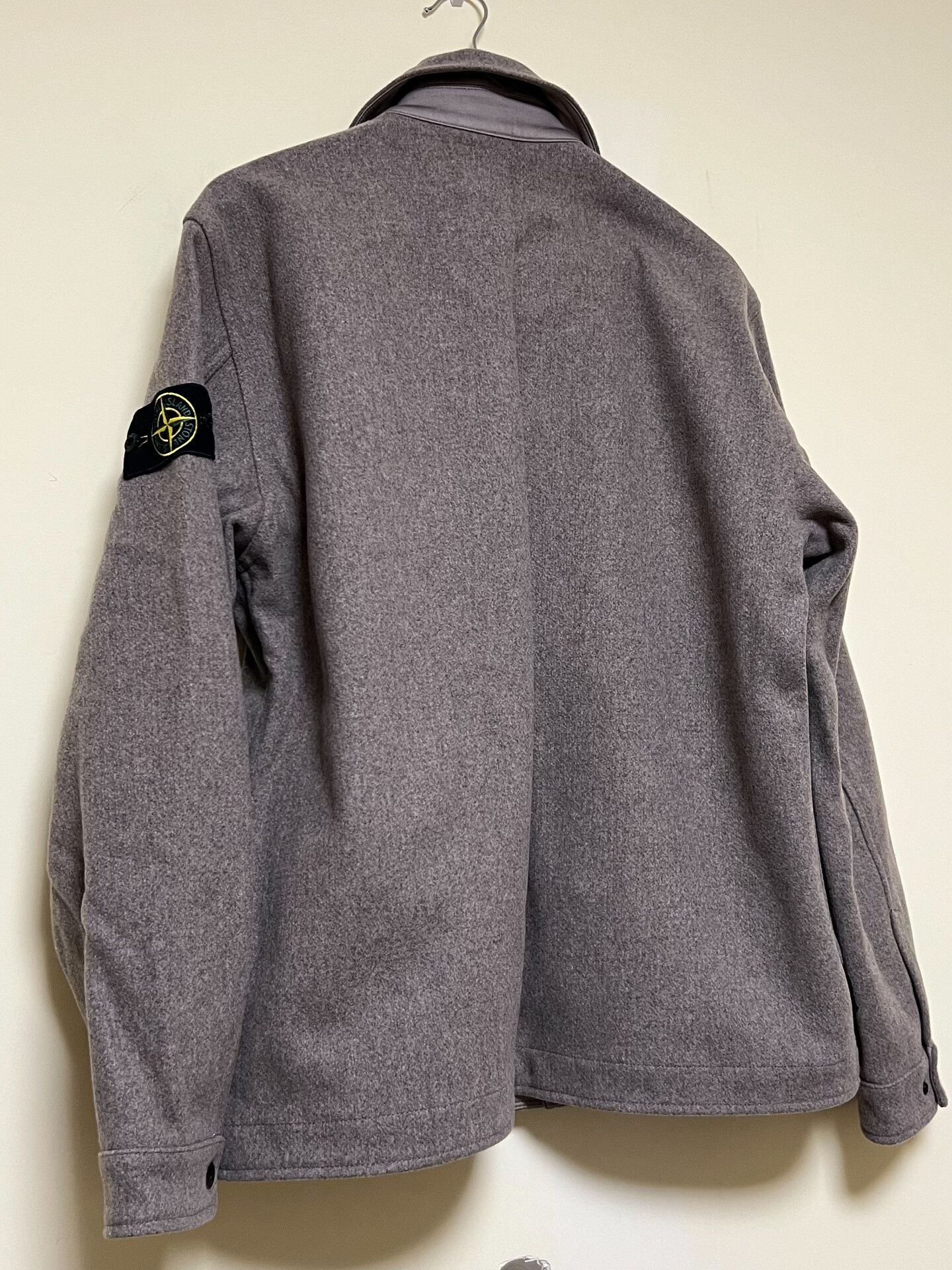 Stone Island Stone Island FW23 Felt Overcoat Size US L / EU 52-54 / 3 - 9 Thumbnail