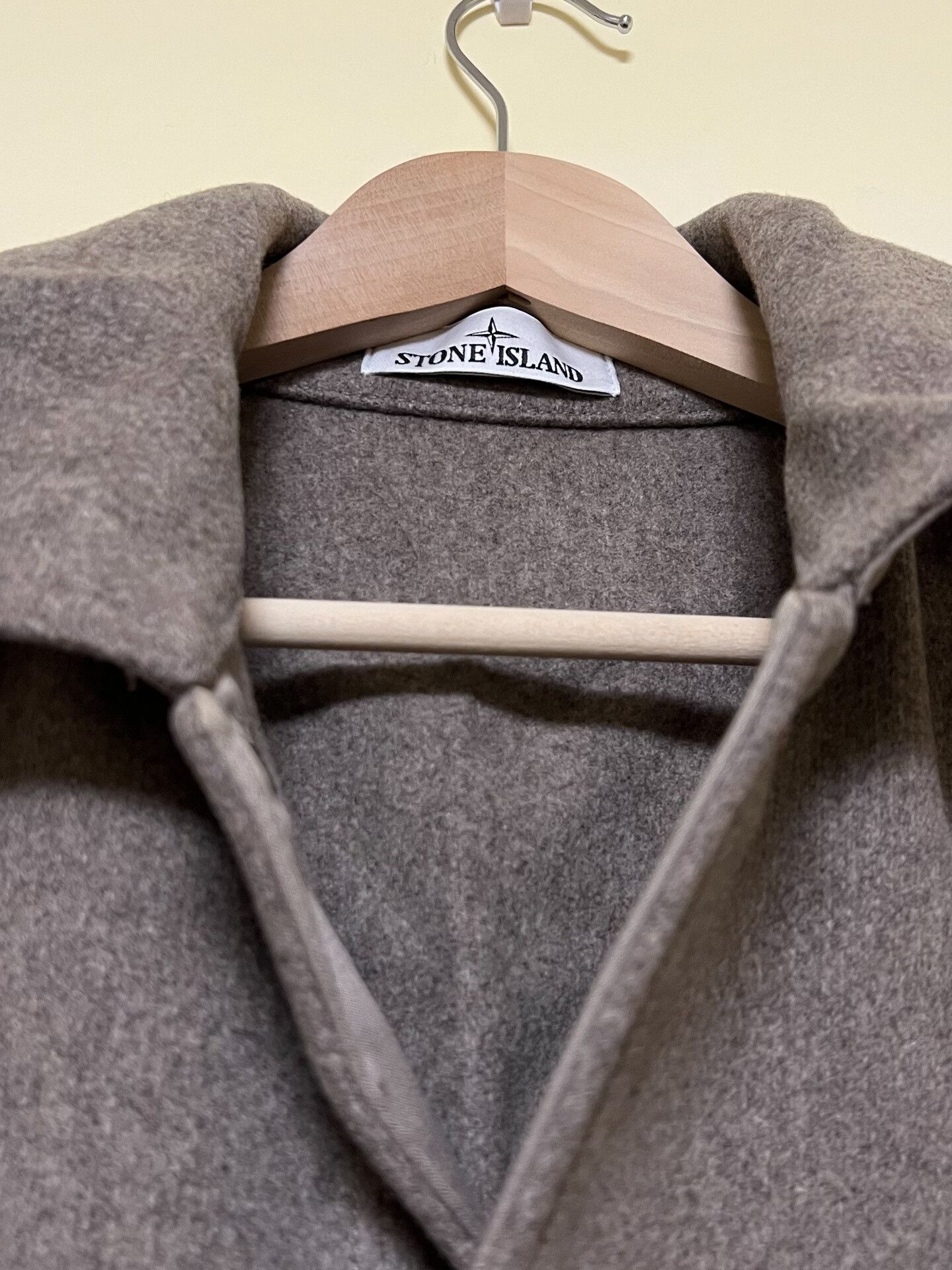 Stone Island Stone Island FW23 Felt Overcoat Size US L / EU 52-54 / 3 - 6 Thumbnail