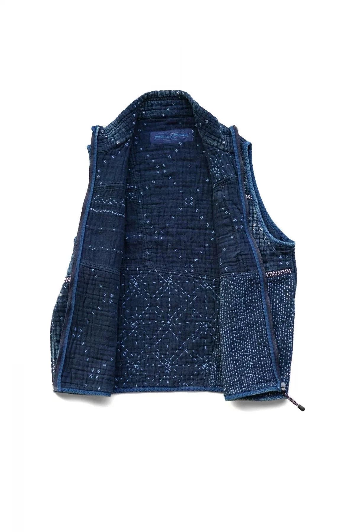 Porter Classic Porter Classic Kogin Art Zip Up Vest Size US L / EU 52-54 / 3 - 7 Thumbnail