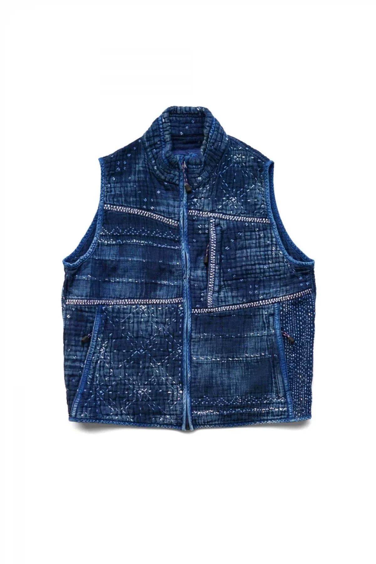 Porter Classic Porter Classic Kogin Art Zip Up Vest Size US L / EU 52-54 / 3 - 6 Thumbnail