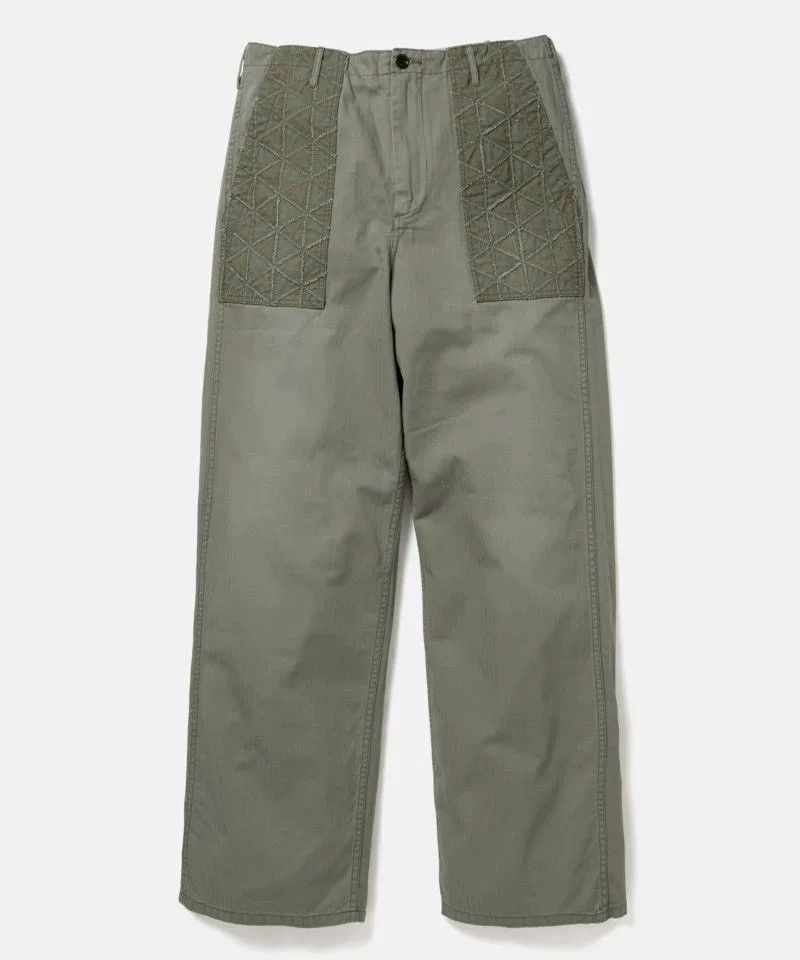 Sankuanz Retro Patchwork Cargo Pants for Casual Wear Size US 28 / EU 44 - 3 Thumbnail