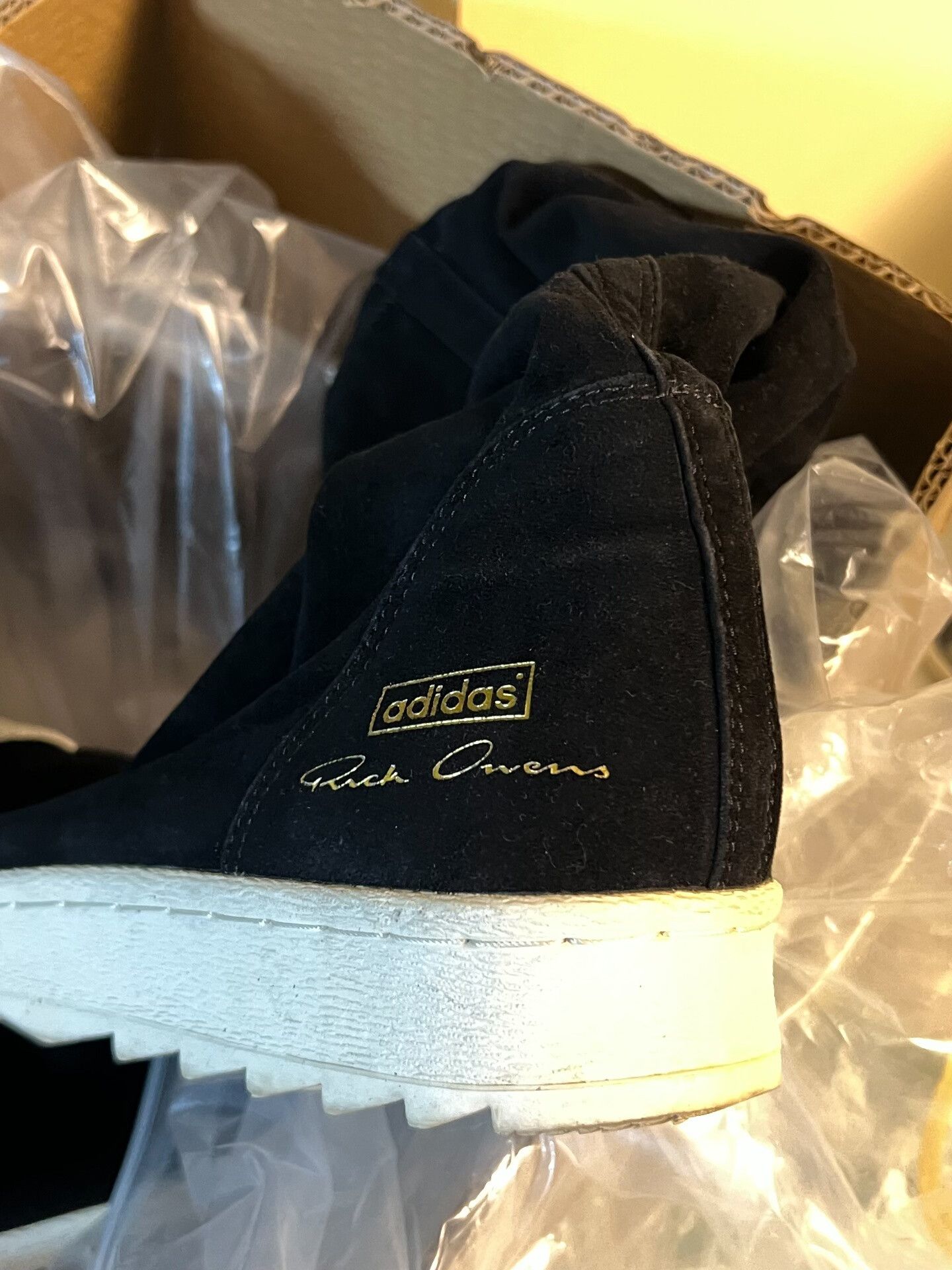 Rick Owens Rick Owens Adidas Suede Boots Size US 9.5 / EU 42-43 - 3 Thumbnail