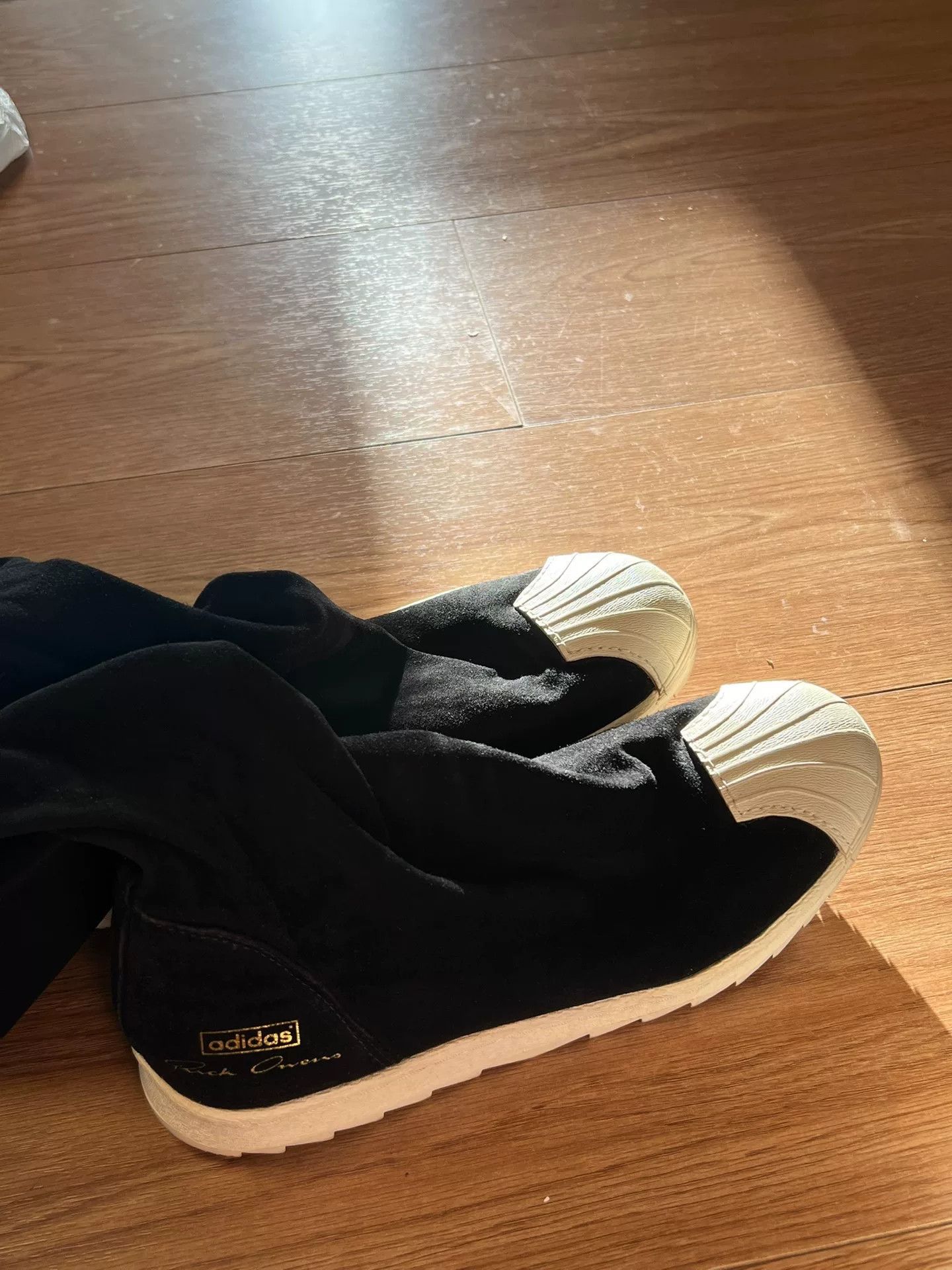 Rick Owens Rick Owens Adidas Suede Boots Size US 9.5 / EU 42-43 - 4 Thumbnail