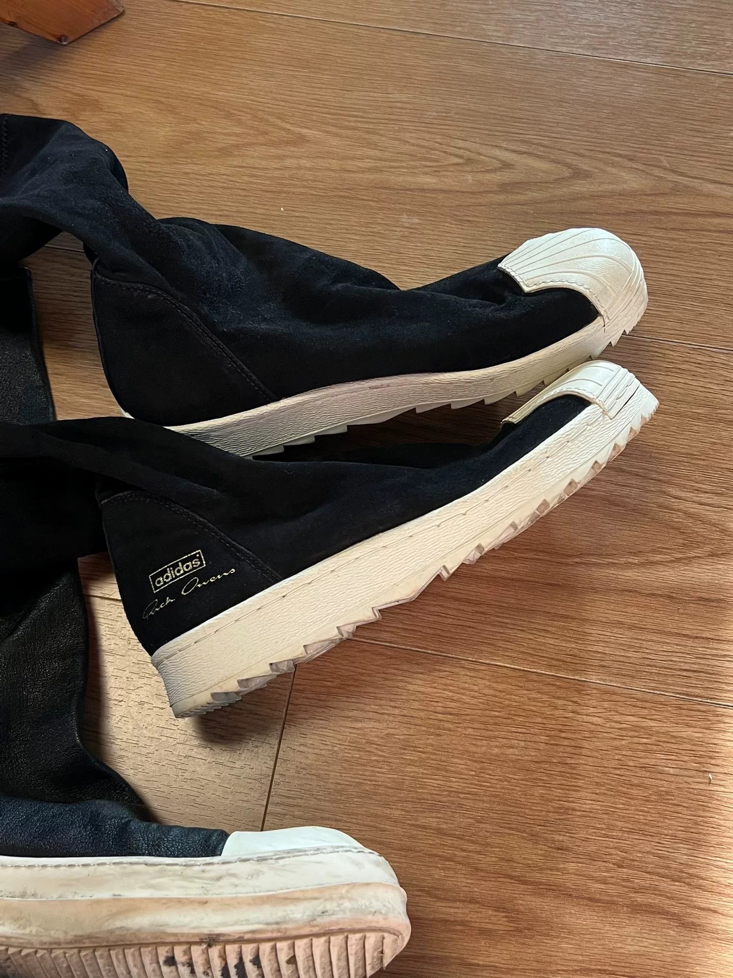 Rick Owens Rick Owens Adidas Suede Boots Size US 9.5 / EU 42-43 - 5 Thumbnail