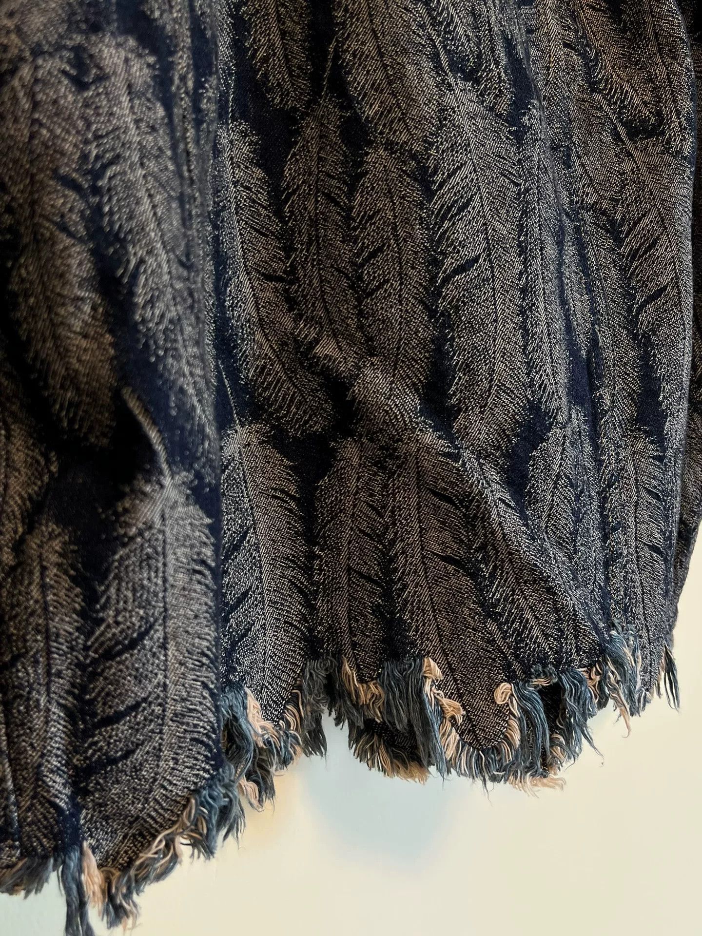 Kapital Kapital Feather Print Denim Jacket Size US XL / EU 56 / 4 - 7 Thumbnail