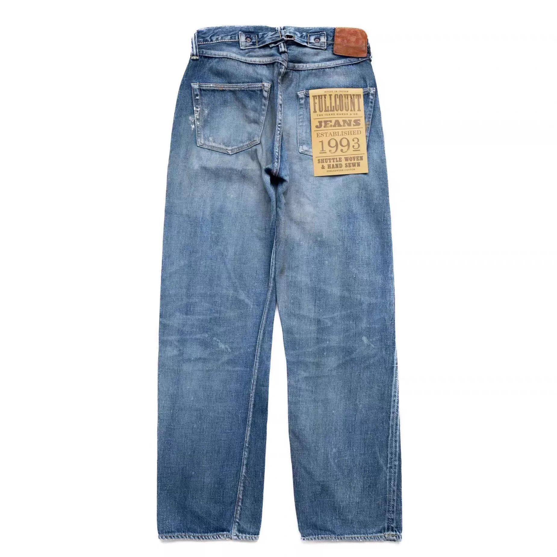 Full Count & Co. Fullcount 1126HW Denim Jeans for Men Size US 36 / EU 52 - 5 Thumbnail