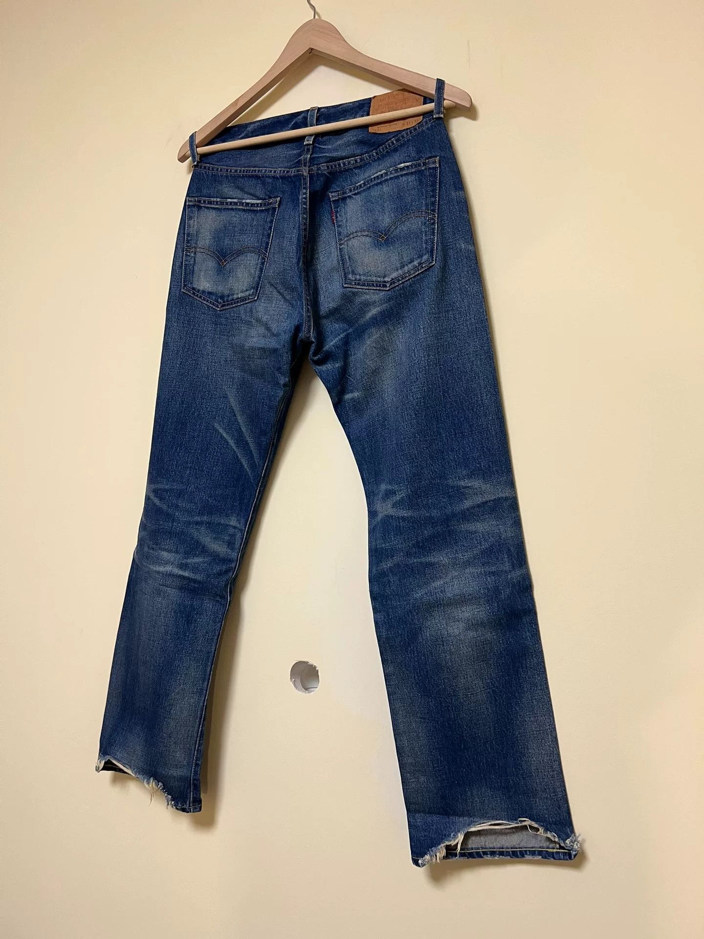 Levi's Vintage Clothing Levi's LVC Jeans with Vintage Features Size US 31 - 3 Thumbnail