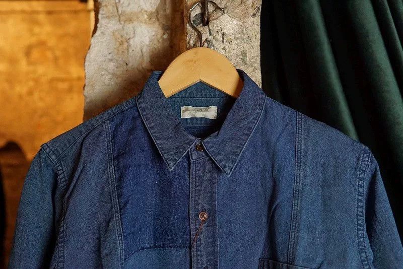 Sankuanz Unique Washable Denim Shirt for Casual Wear Size US L / EU 52-54 / 3 - 2 Thumbnail