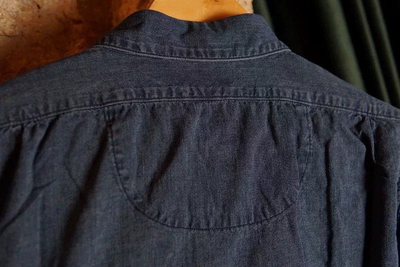 Sankuanz Unique Washable Denim Shirt for Casual Wear Size US L / EU 52-54 / 3 - 3 Thumbnail