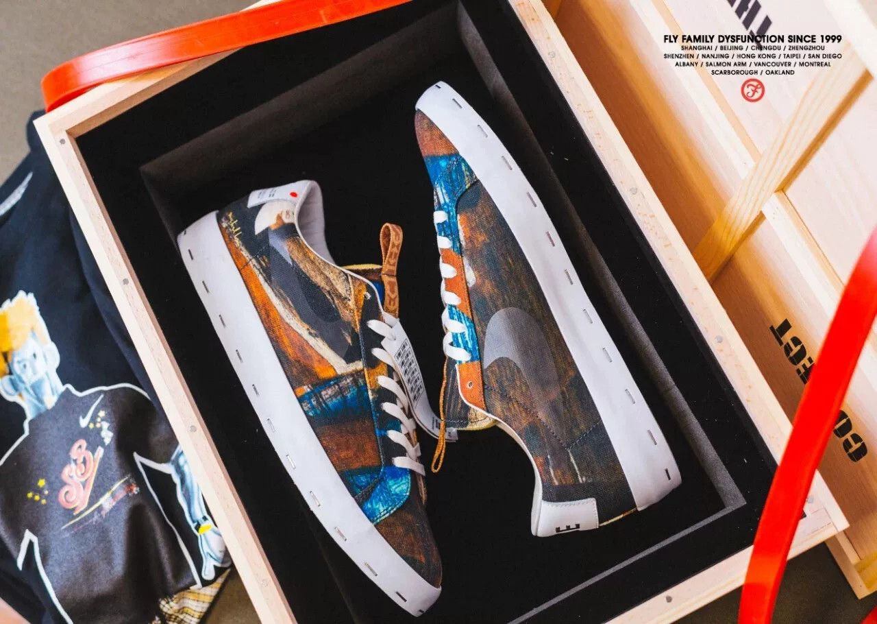 Nike SB Nike SB Blazer "Salvator Michael" Limited Edition Size US 8 / EU 41 - 8 Thumbnail