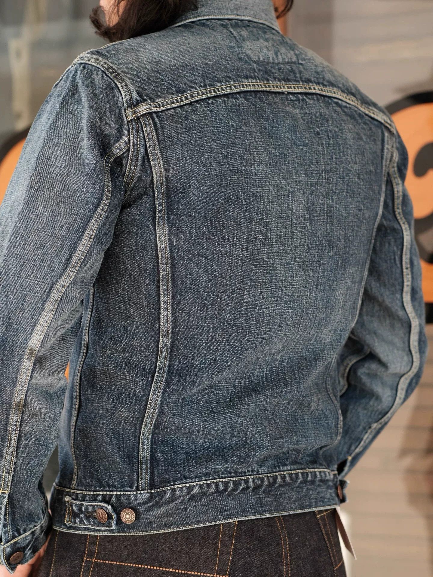 Full Count & Co. Fullcount Vintage Denim Work Jacket Size US M / EU 48-50 / 2 - 4 Thumbnail