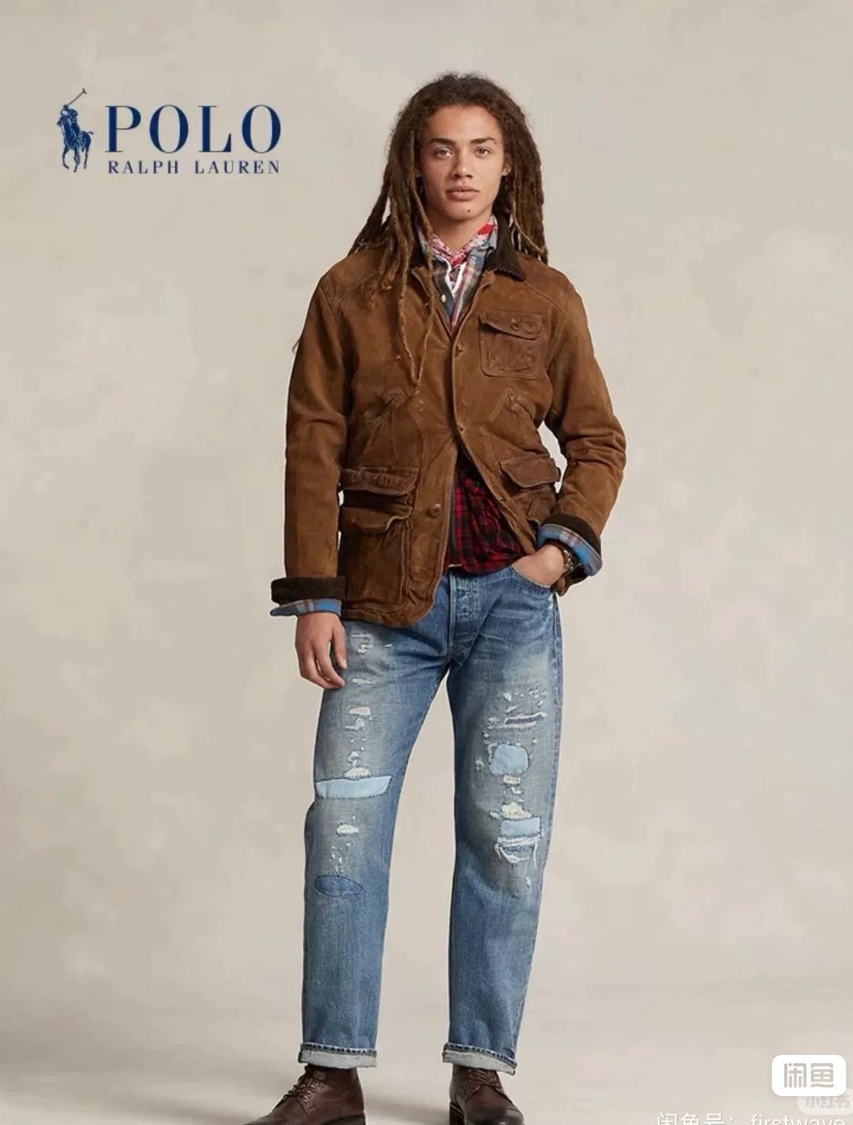 Polo Ralph Lauren Polo Ralph Lauren Suede Utility Jacket Size US L / EU 52-54 / 3 - 6 Thumbnail