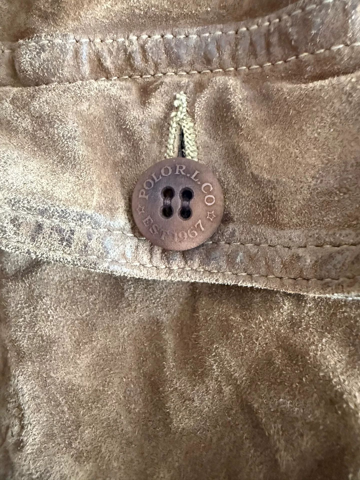 Polo Ralph Lauren Polo Ralph Lauren Suede Utility Jacket Size US L / EU 52-54 / 3 - 5 Thumbnail