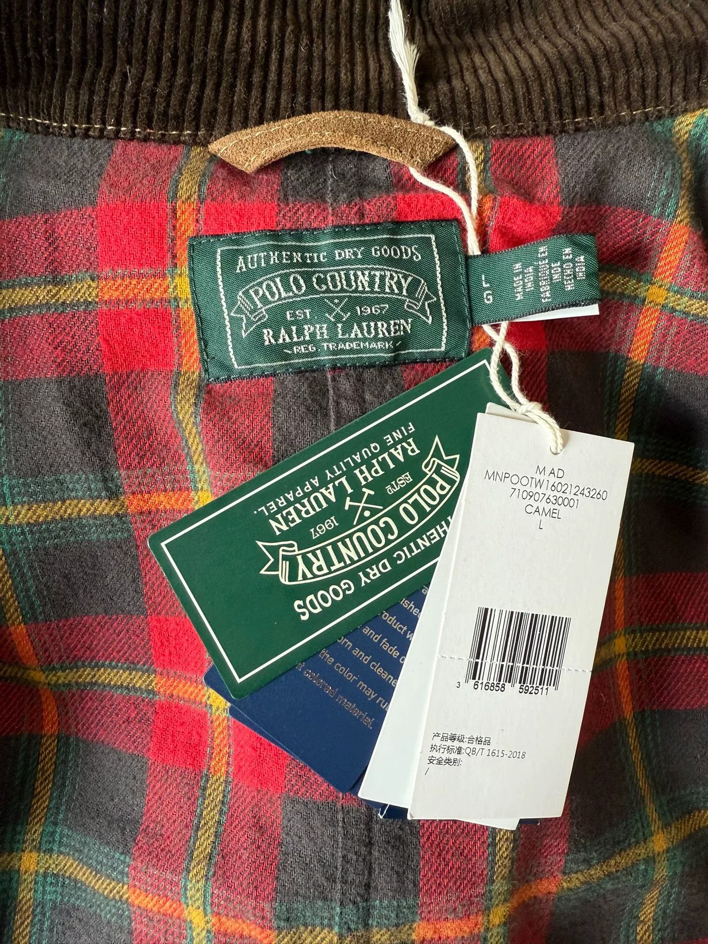 Polo Ralph Lauren Polo Ralph Lauren Suede Utility Jacket Size US L / EU 52-54 / 3 - 3 Thumbnail