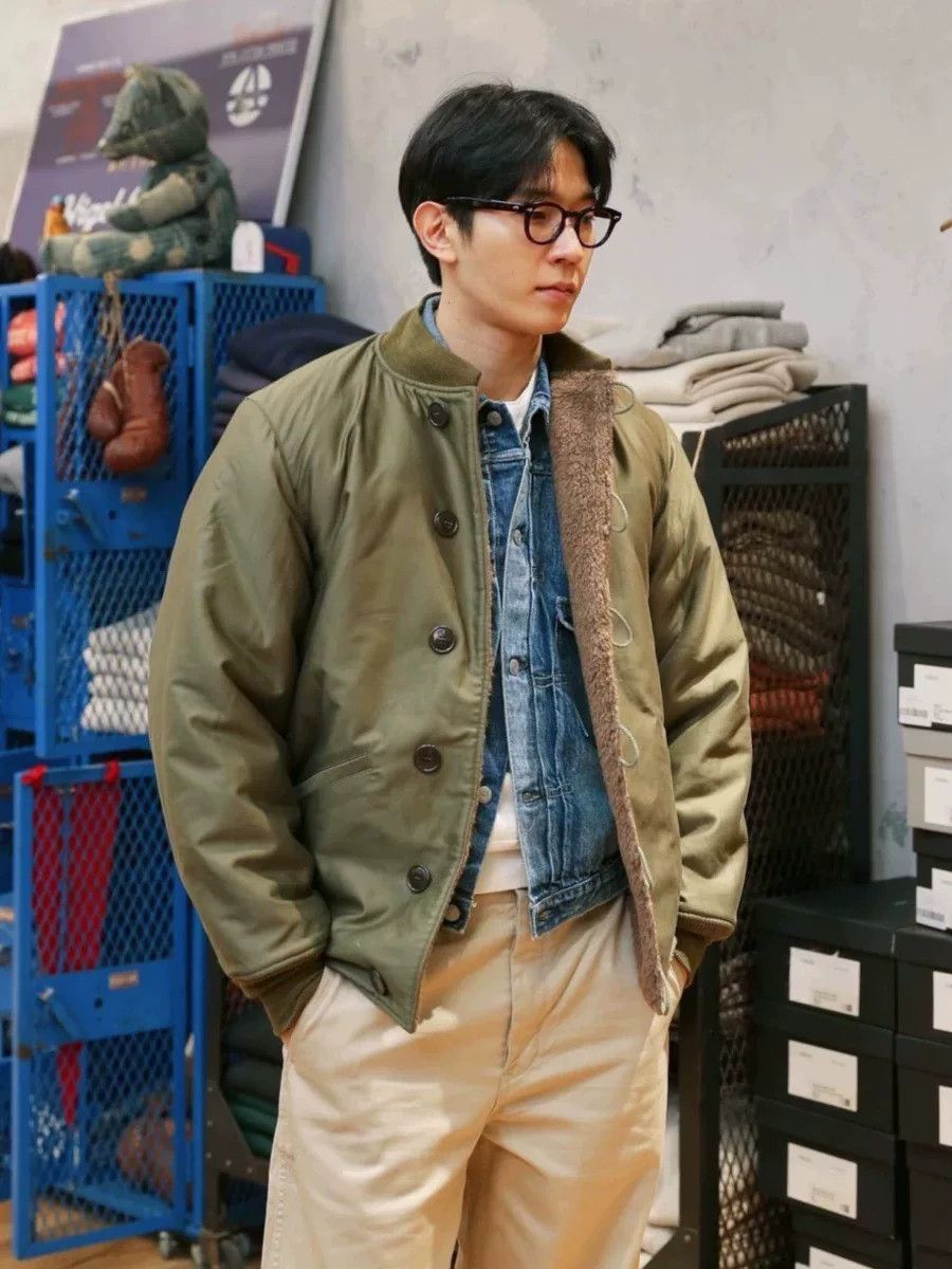 Buzz Rickson's Buzz Rickson's M43 Wool Liner Jacket Size US XXS / EU 40 - 2 Thumbnail