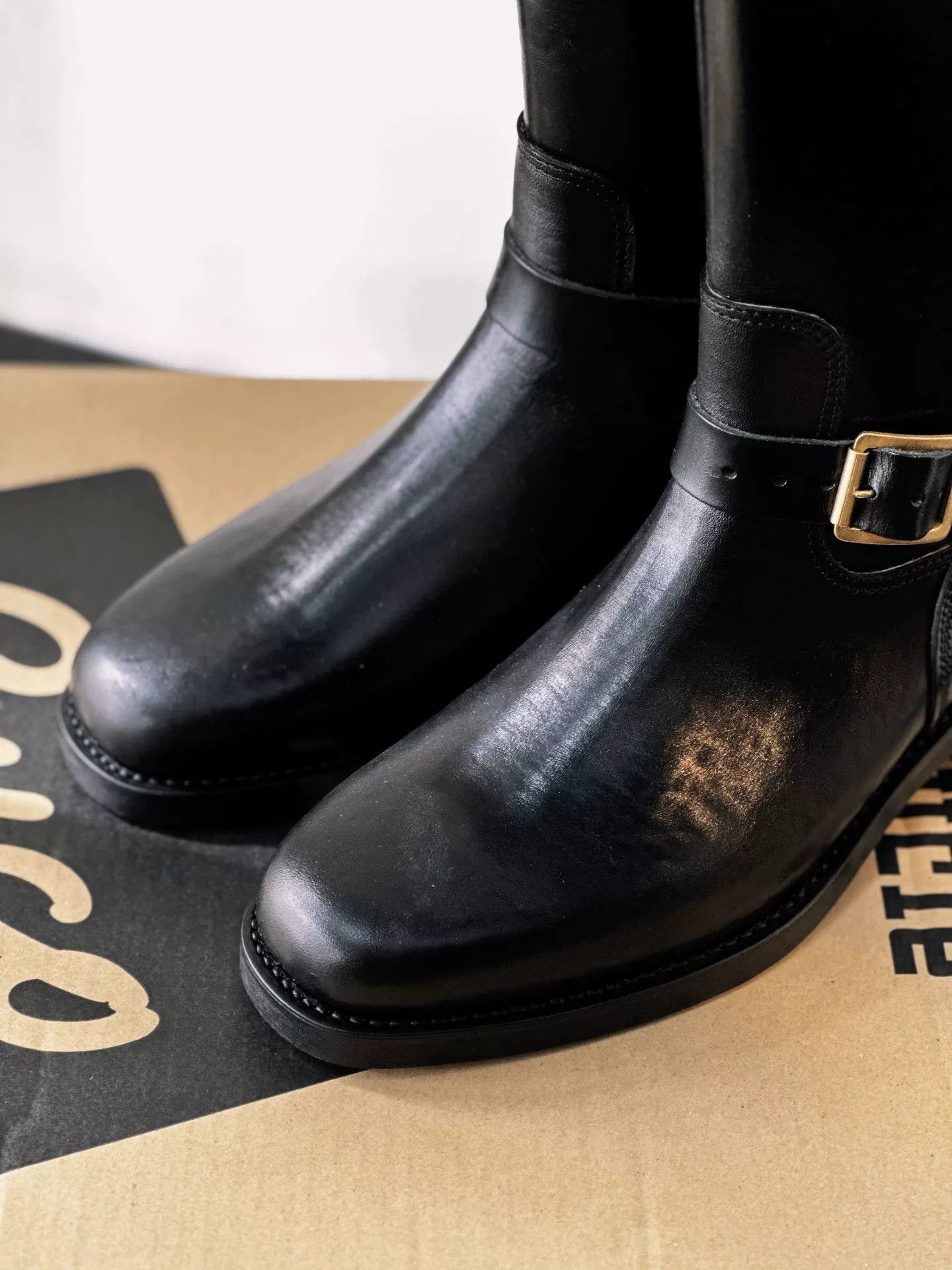 The Real McCoy's The Real McCoy's Buco Narrow Engineer Boots Size US 8 / EU 41 - 2 Thumbnail