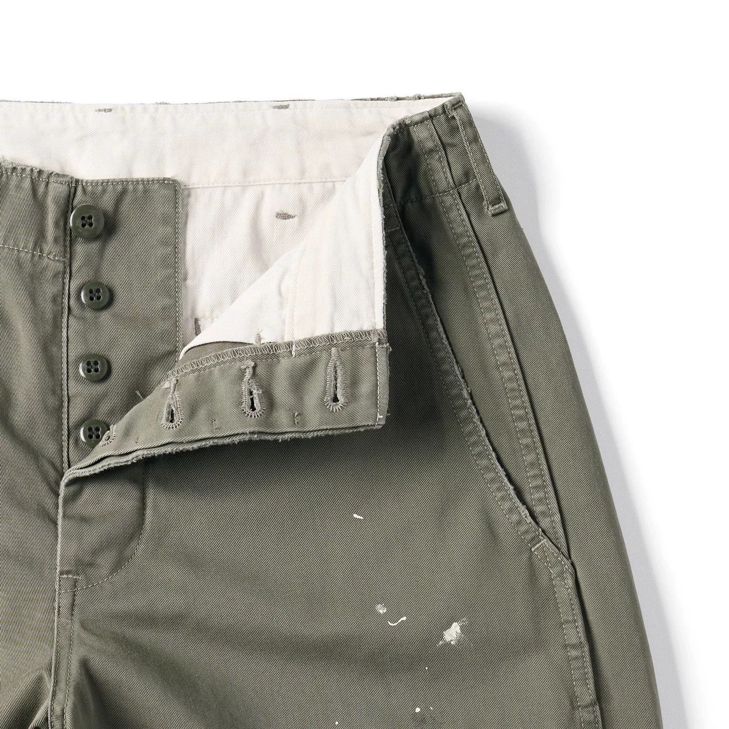 Full Count & Co. Vintage Military Style Casual Trousers Size US 34 / EU 50 - 4 Thumbnail
