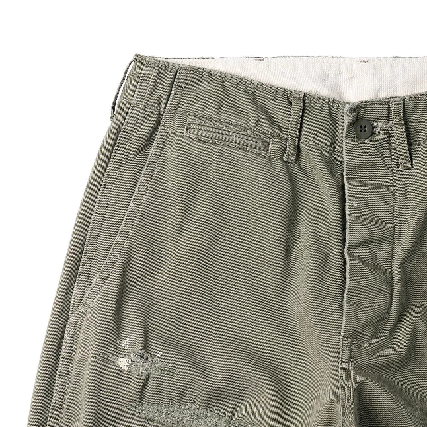 Full Count & Co. Vintage Military Style Casual Trousers Size US 34 / EU 50 - 3 Thumbnail