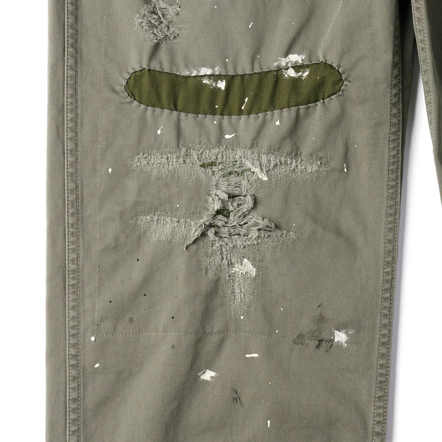 Full Count & Co. Vintage Military Style Casual Trousers Size US 34 / EU 50 - 5 Thumbnail