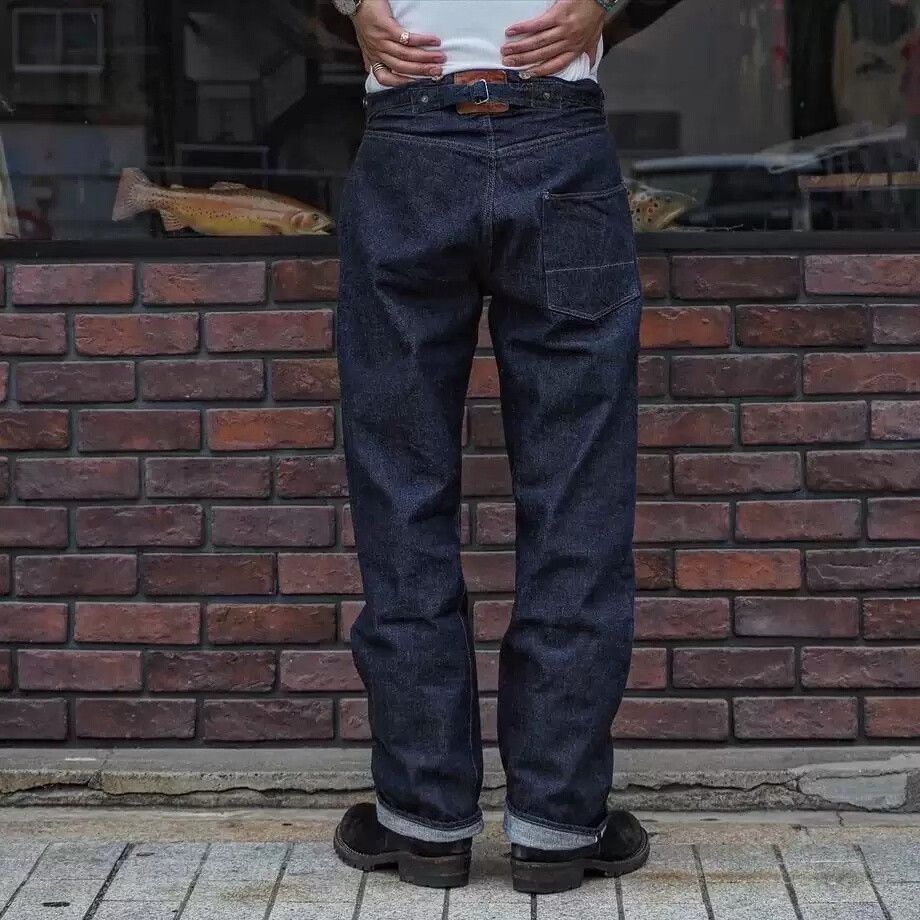Full Count & Co. FULLCOUNT Classic Denim Overalls Size US 36 / EU 52 - 2 Thumbnail