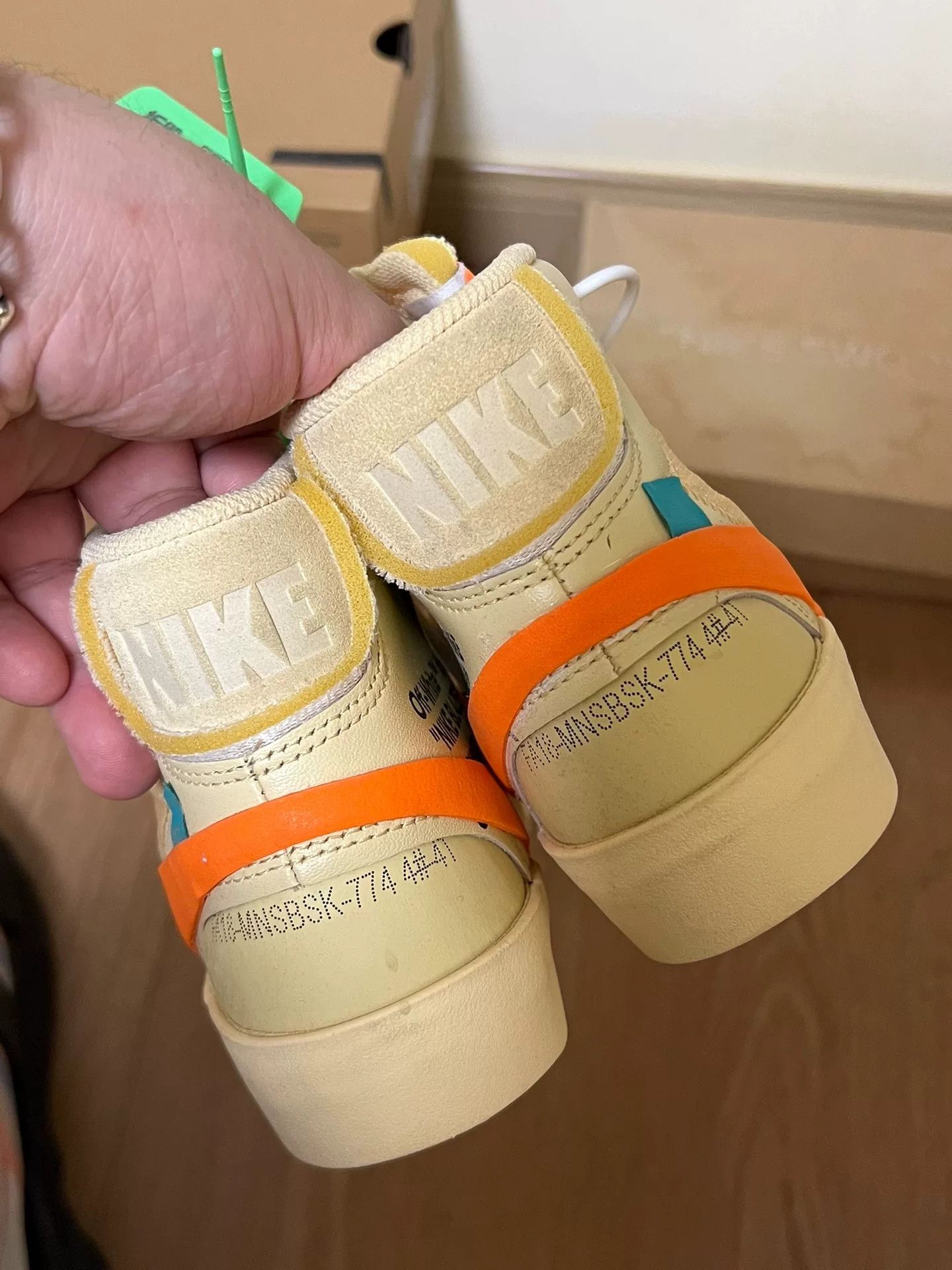 Off-White OFF-WHITE x Nike Blazer "All Hallows Eve" Size US 5 / EU 37 - 3 Thumbnail