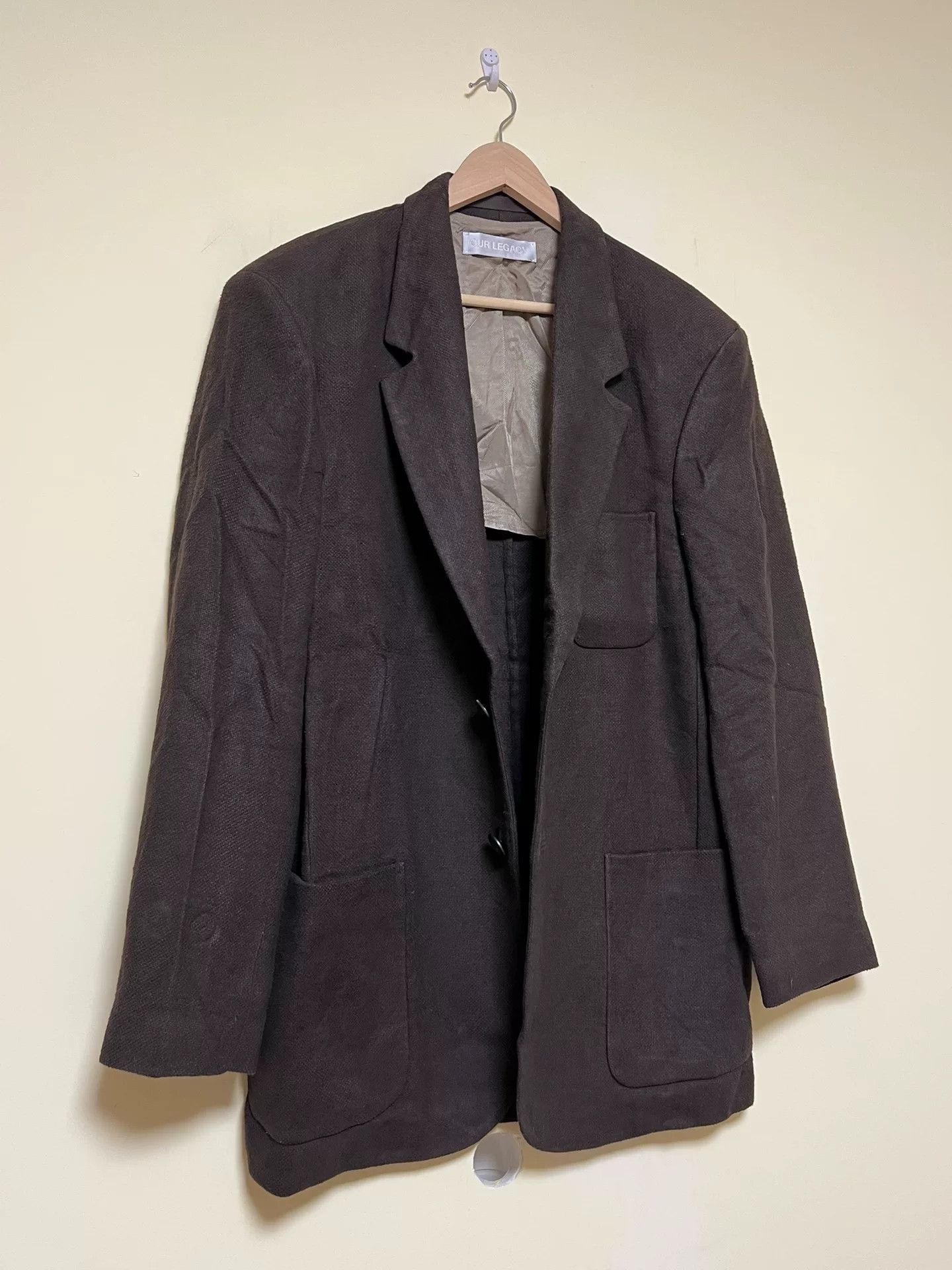 Our Legacy Our Legacy Embrace Blazer in Brown Size M / US 6-8 / IT 42-44 - 2 Thumbnail