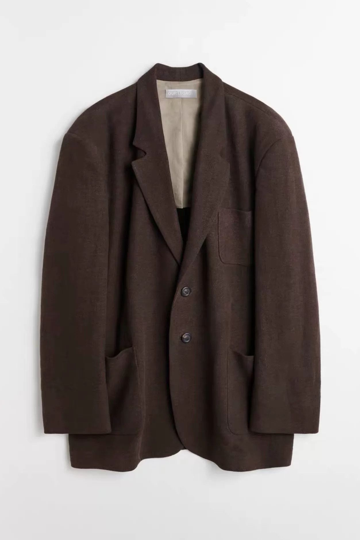 Our Legacy Our Legacy Embrace Blazer in Brown Size M / US 6-8 / IT 42-44 - 4 Thumbnail