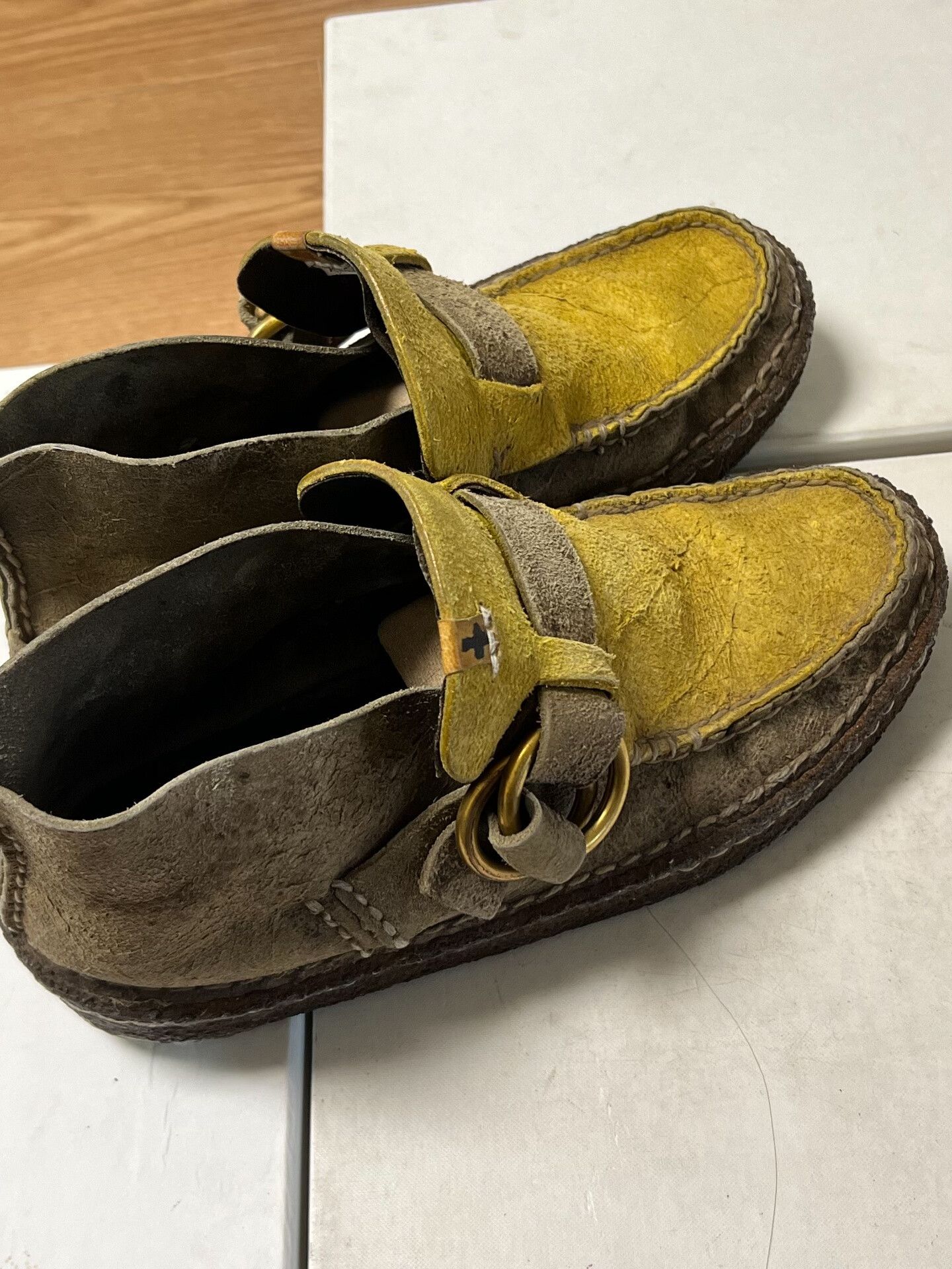 Visvim Visvim Skynard Ring Moccasin Folk Shoes Size US 8.5 / EU 41-42 - 2 Thumbnail