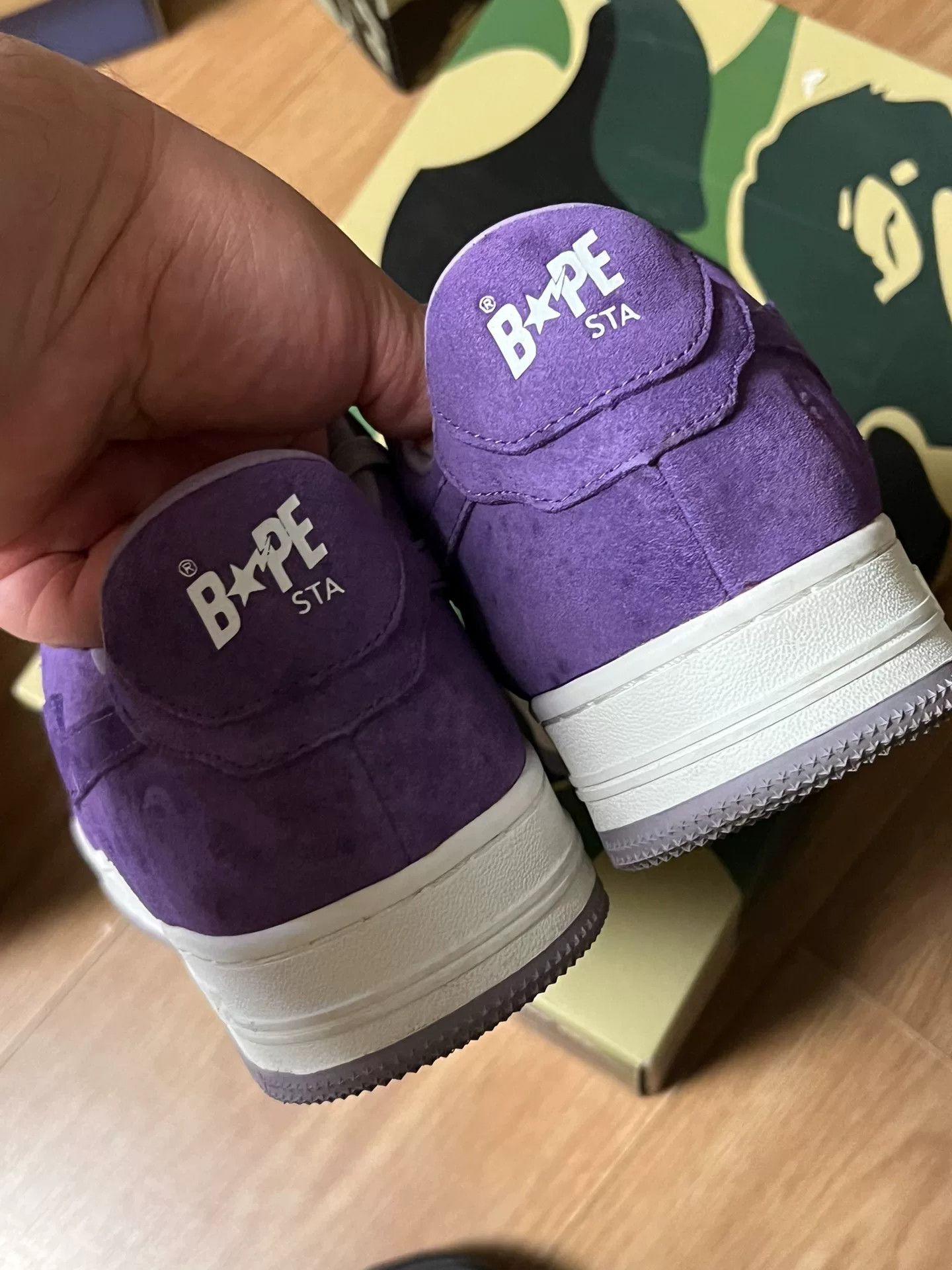 Bape BAPE A Bathing Ape STA Low Top Sneakers Size US 8 / EU 41 - 4 Thumbnail