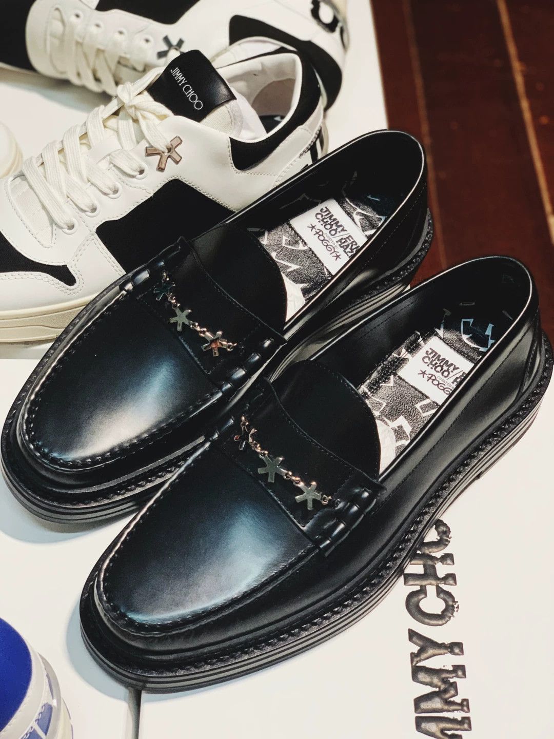 Jimmy Choo Jimmy Choo x Eric Haze Collaboration Shoes Size US 8 / EU 41 - 4 Thumbnail