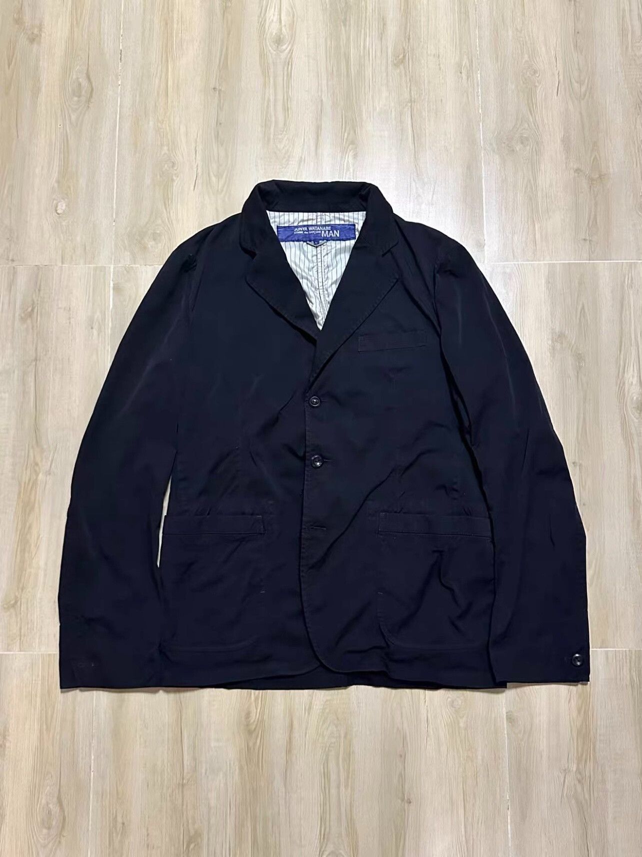 Junya Watanabe Junya Watanabe Black Casual Suit Jacket Size US L / EU 52-54 / 3 - 4 Thumbnail
