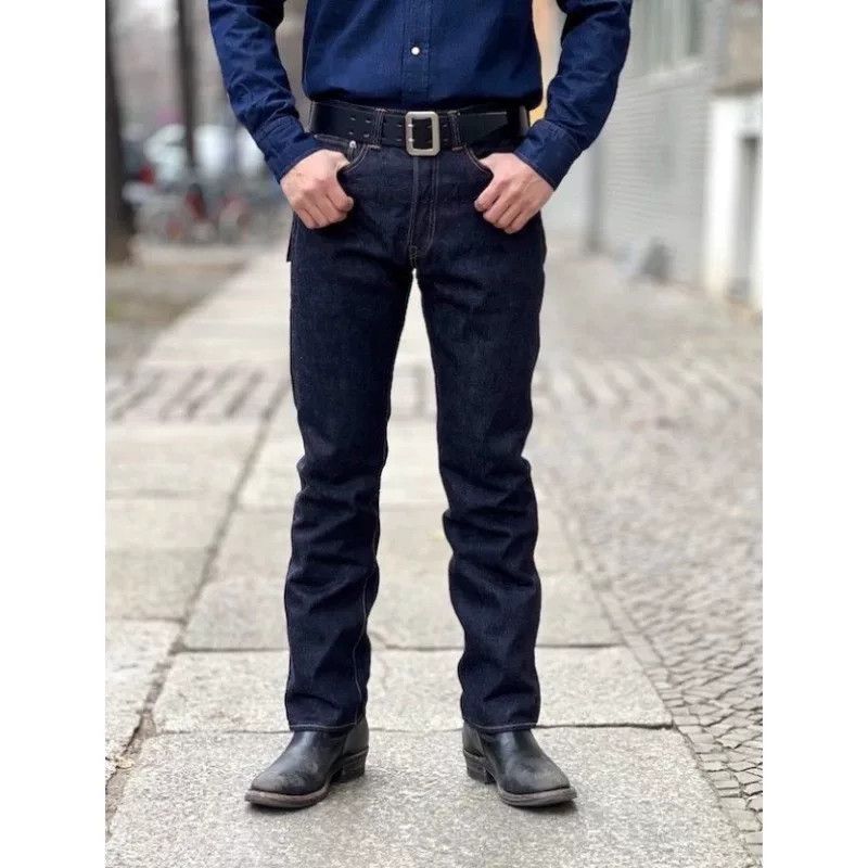 Full Count & Co. Fullcount Slim Straight Denim Jeans Size US 32 / EU 48 - 2 Thumbnail