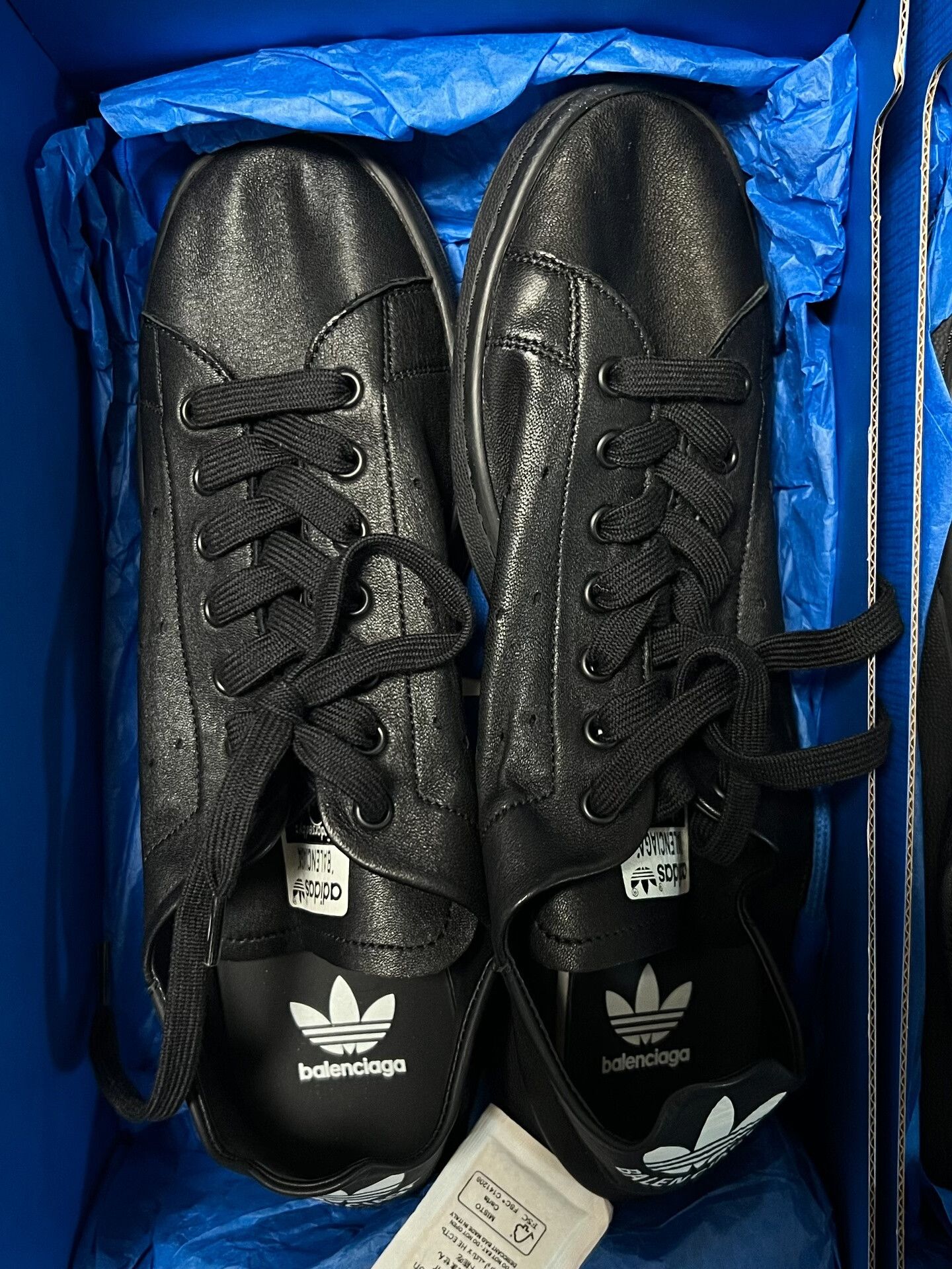 Balenciaga adidas Originals x Balenciaga Black Sneakers Size US 8 / EU 41 - 2 Thumbnail