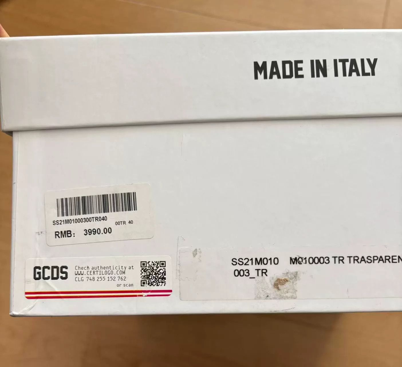 GCDS GCDS Transparent Sneakers Size 40 Italy Size US 7 / EU 40 - 5 Thumbnail