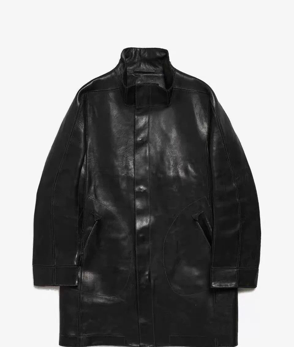 Carol Christian Poell Carol Christian Poell Leather Parka Size US M / EU 48-50 / 2 - 9 Thumbnail