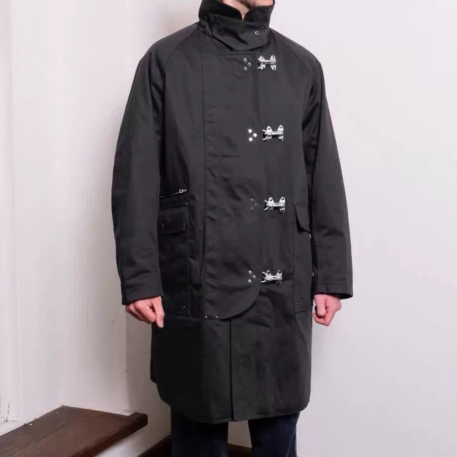 Soundman Classic Black Wool Lined Overcoat Size US M / EU 48-50 / 2 - 6 Thumbnail