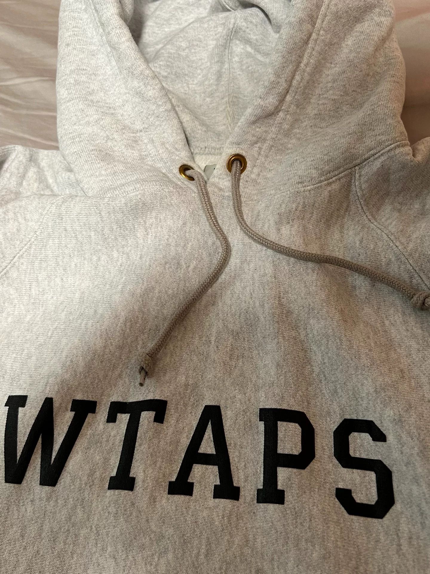 Wtaps WTAPS Design Hooded Sweatshirt in Gray Size US XL / EU 56 / 4 - 6 Thumbnail