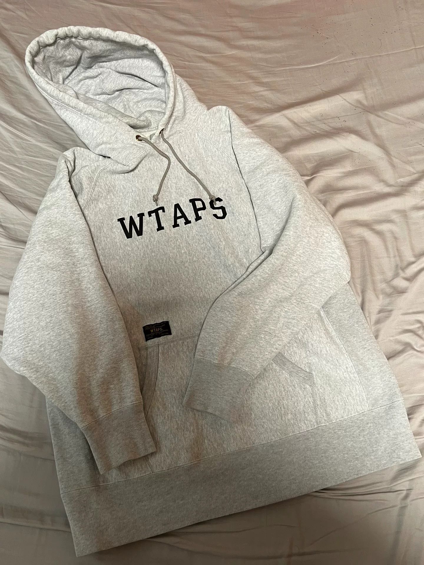 Wtaps WTAPS Design Hooded Sweatshirt in Gray Size US XL / EU 56 / 4 - 3 Thumbnail