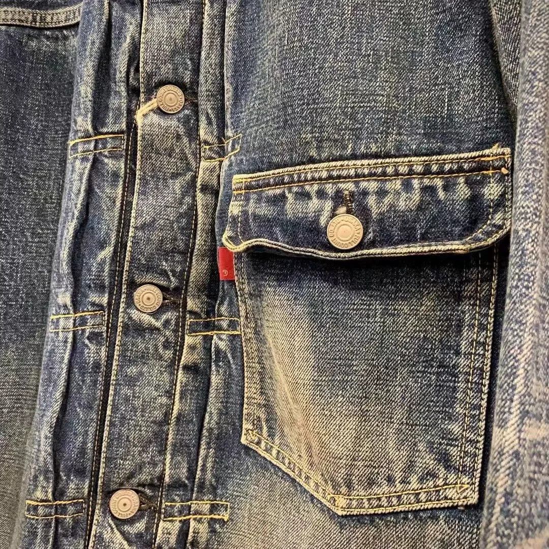 Full Count & Co. Vintage Denim Jacket with Workwear Style Size US M / EU 48-50 / 2 - 3 Thumbnail
